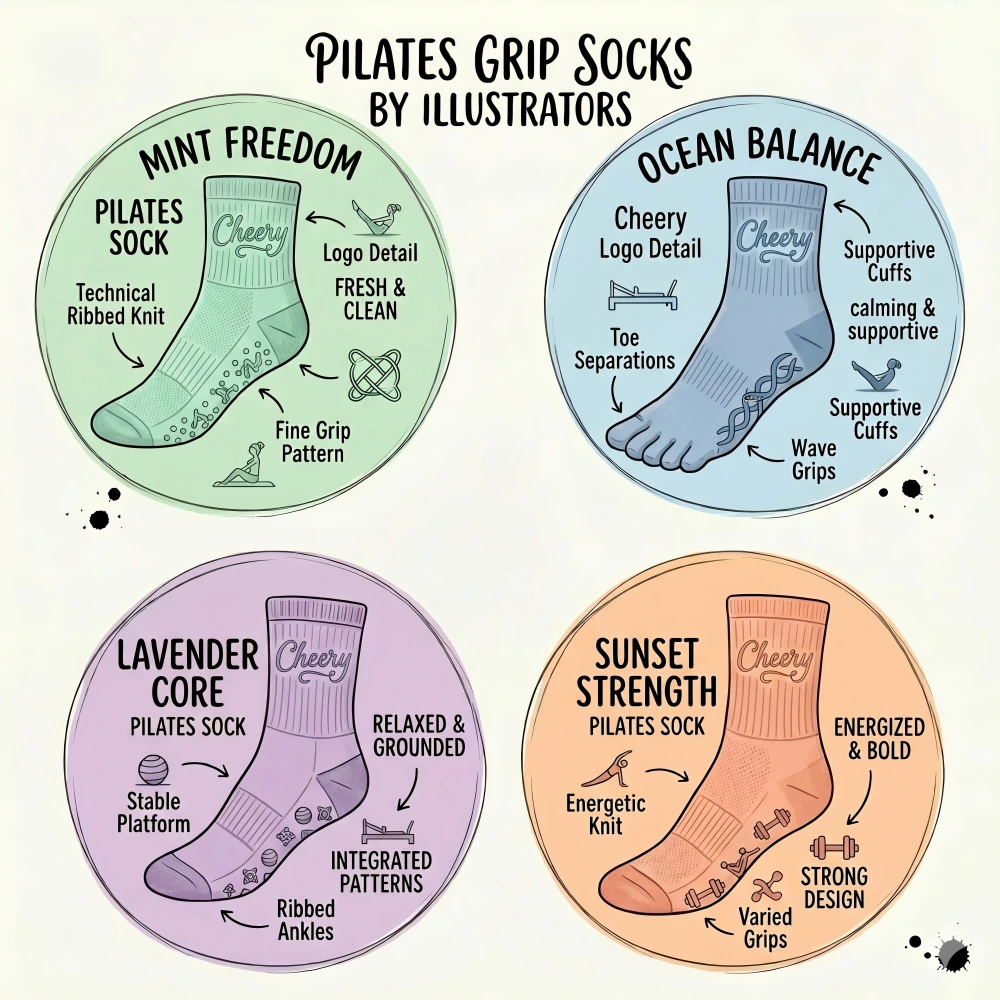 custom pilates socks 01
